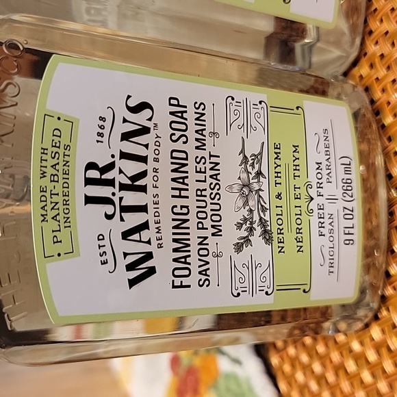 J.R. Watkins Foaming Hand Soap 2-Pack Neroli & Thyme - Picture 2 of 3